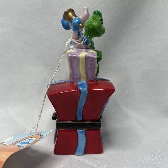Grinch Dr. Seuss Midwest of Cannon Falls 4” Trinket Box Wubbulous World Vintage - Picture 7 of 11